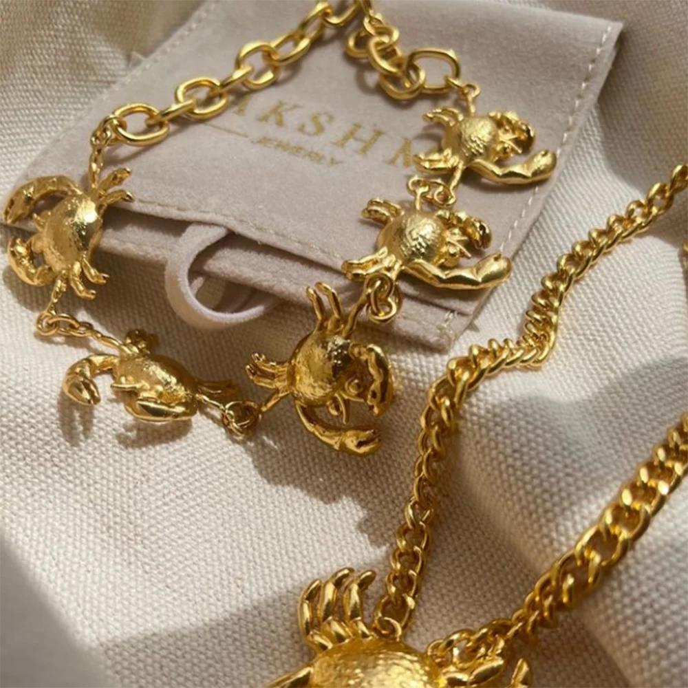 CRAB SERIES 18K GOLD PLATED