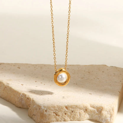 PEARL STONE NECKLACE
